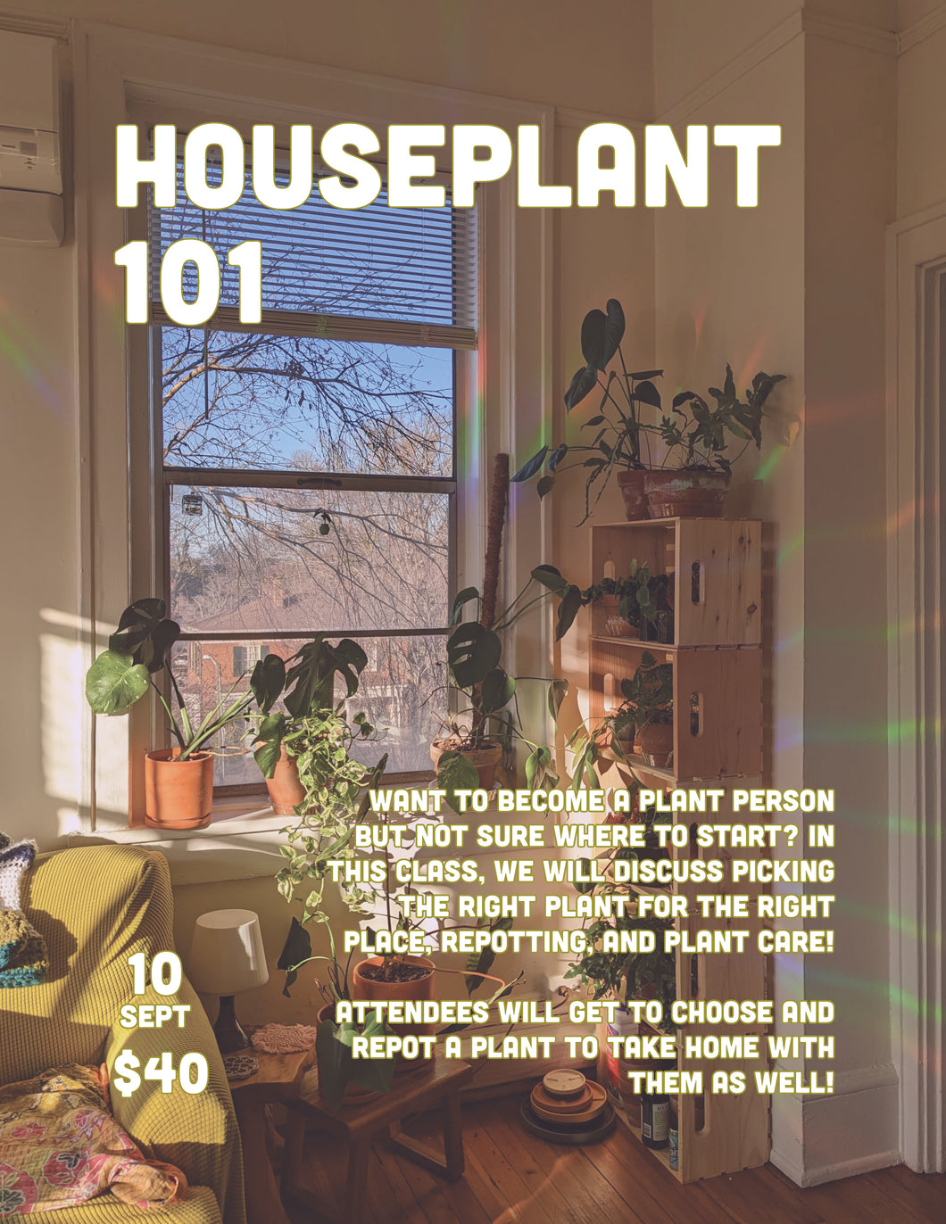 September 10 | Houseplant 101