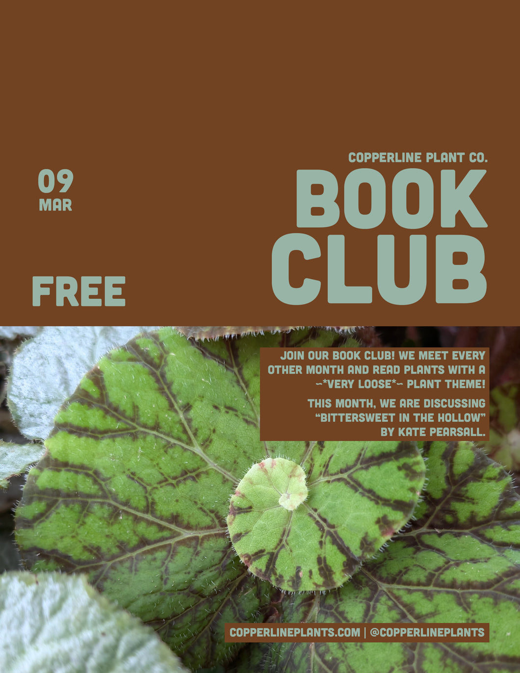 March 9 | Book Club Meeting