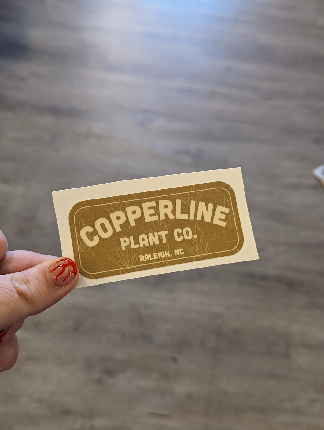 Copperline Sticker
