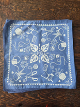 Load image into Gallery viewer, blue copperline bandana
